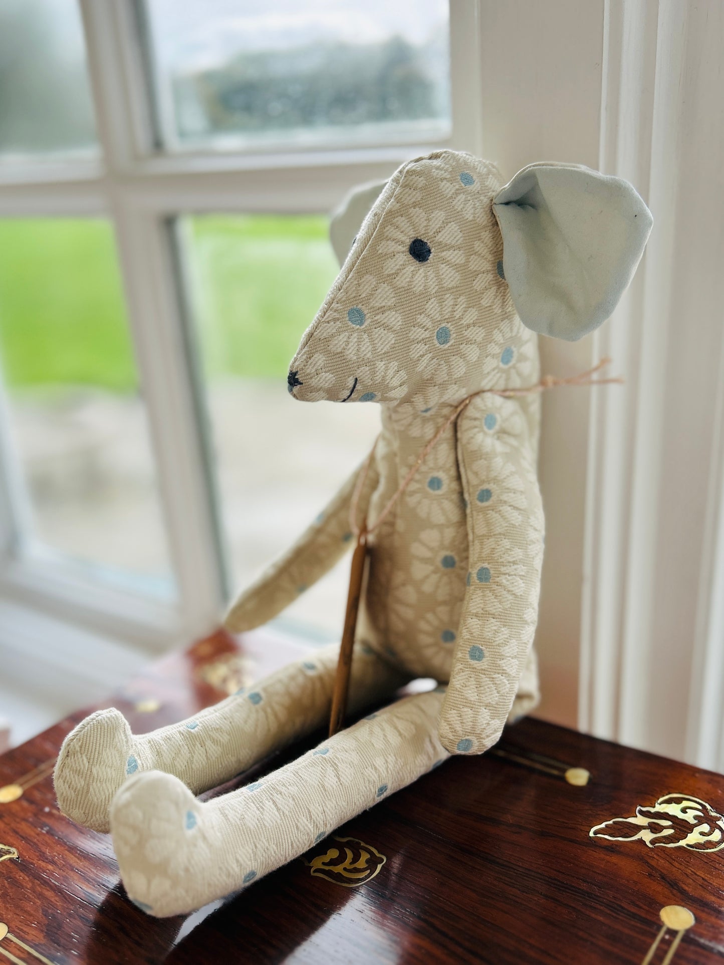 Handmade Mabel Mouse Soft Toy - Daisy Dot