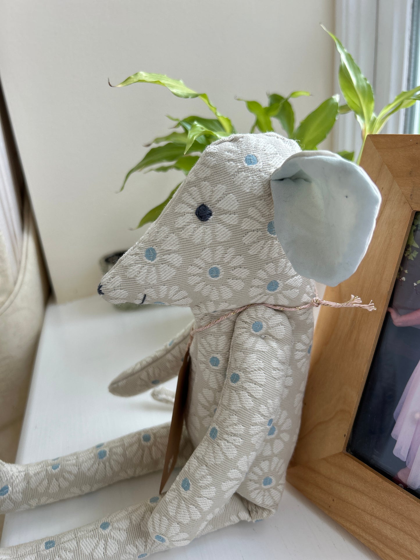 Handmade Mabel Mouse Soft Toy - Daisy Dot