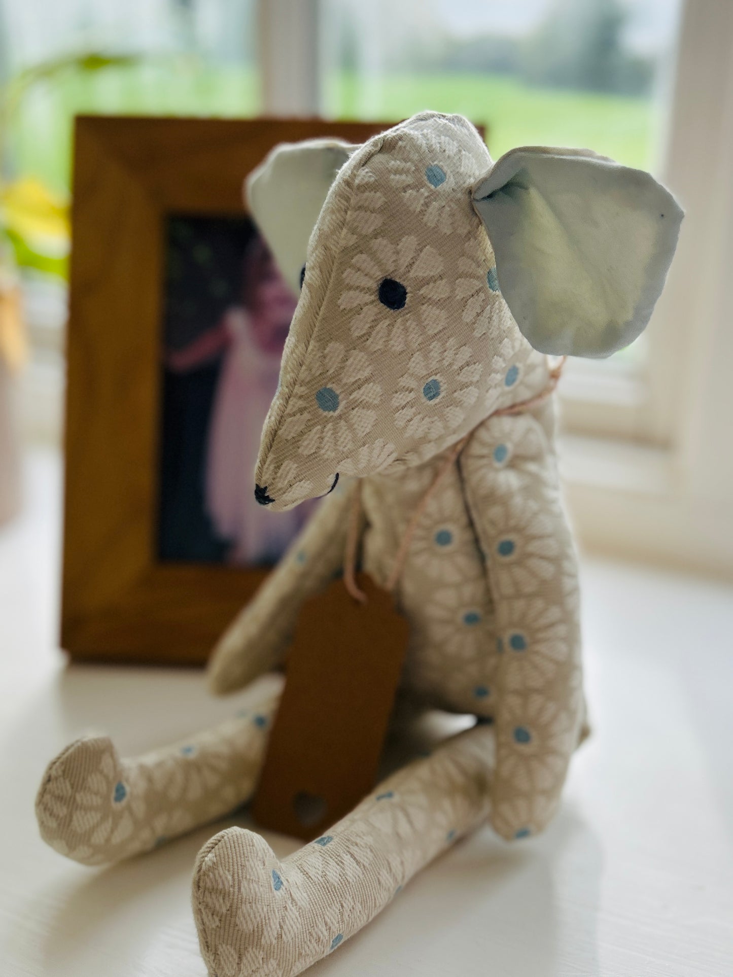 Handmade Mabel Mouse Soft Toy - Daisy Dot